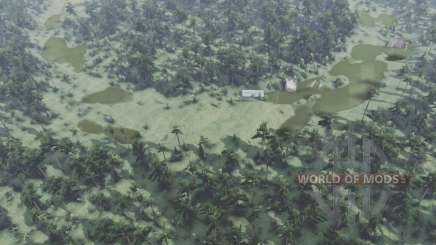 Map       Swamps для Spin Tires