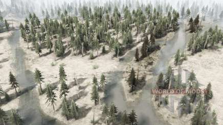 Map   Wasteland для MudRunner