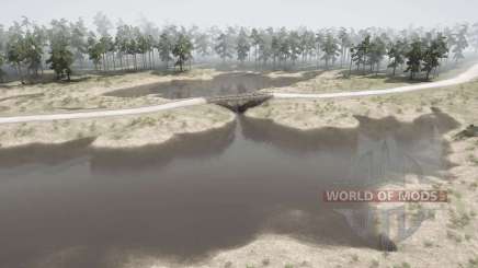 Map Peatland для MudRunner