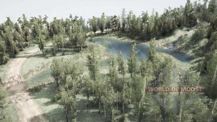 Map  Nature для MudRunner