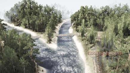 Map   Rivulets для MudRunner