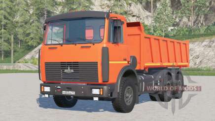 MAZ-5516 Dump   Truck для Farming Simulator 2017