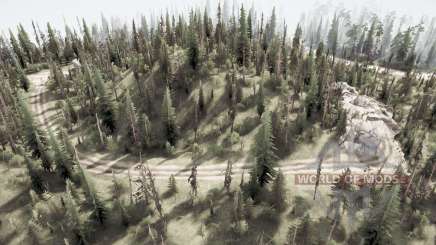 Map  Wilderness для MudRunner