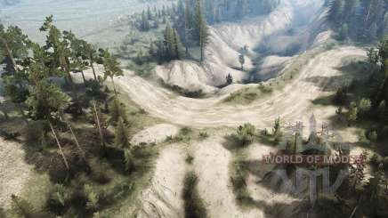 Map      Siberia для MudRunner