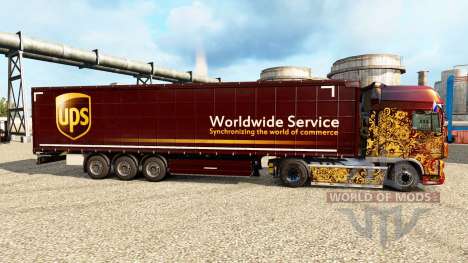 Skin UPS для Euro Truck Simulator 2