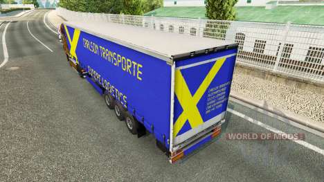 Стиль Carlson Transporte для Euro Truck Simulator 2