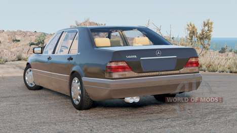 Mercedes-Benz S 600 L V140 1993 для BeamNG Drive