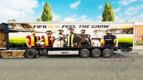 Стиль FIFA 15 для Euro Truck Simulator 2