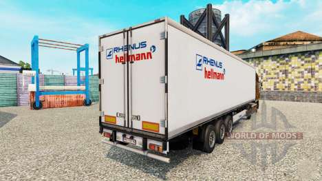 Skin Rhenus & Hellmann для Euro Truck Simulator 2