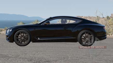 Bentley Continental GT Black для BeamNG Drive