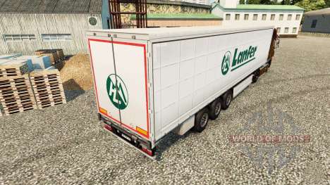 Стиль Lanfer Logistics для Euro Truck Simulator 2
