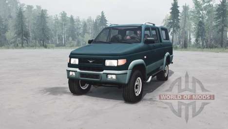 УАЗ-2362 Бизон 2000 для Spintires MudRunner