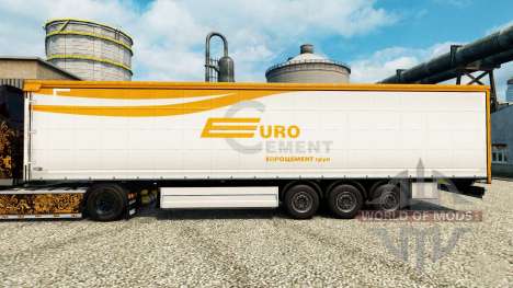 Стиль Eurocement group для Euro Truck Simulator 2