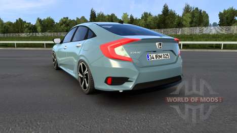 Honda Civic Sedan (FC)  2016 для Euro Truck Simulator 2