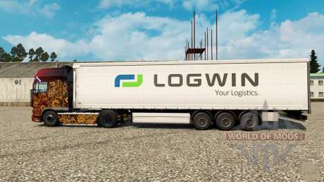 Стиль Logwin для Euro Truck Simulator 2