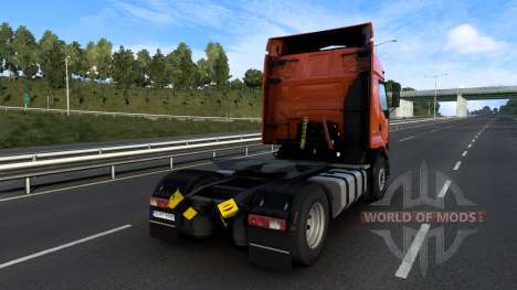 Renault Premium Orange для Euro Truck Simulator 2