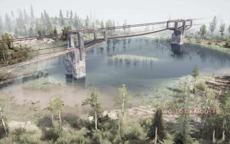 Карта   Мостовая для Spintires MudRunner