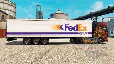 Стиль FedEx для Euro Truck Simulator 2