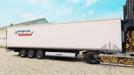 Skin Rhenus & Hellmann для Euro Truck Simulator 2