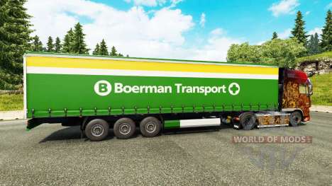 Стиль Boerman Transport для Euro Truck Simulator 2