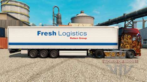 Стиль Fresh Logistics для Euro Truck Simulator 2