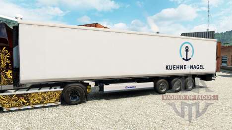Стиль Kuehne & Nagel для Euro Truck Simulator 2