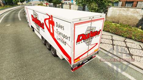 Стиль Dukes Transport для Euro Truck Simulator 2