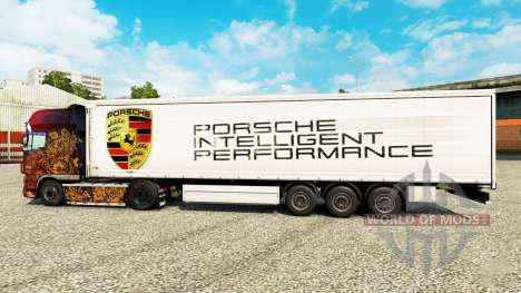 Skin Porsche для Euro Truck Simulator 2