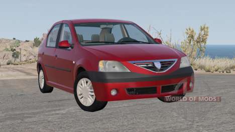 Dacia Logan v1.0 для BeamNG Drive