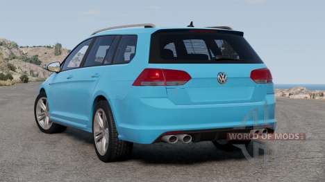 Volkswagen Golf R Estate (Mk7) 2017 (release) для BeamNG Drive