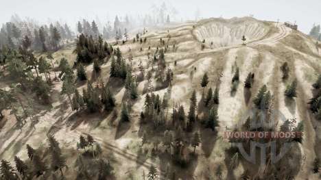Карта     Вулкан для Spintires MudRunner