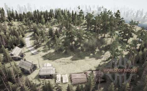 Abandoned    Land для Spintires MudRunner