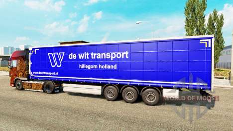 Стиль De Wit Transport для Euro Truck Simulator 2