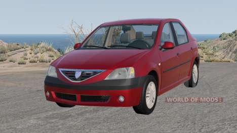 Dacia Logan v1.0 для BeamNG Drive