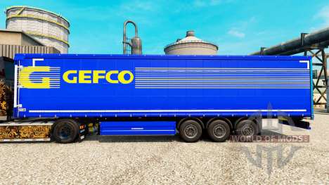 Стиль Gefco для Euro Truck Simulator 2