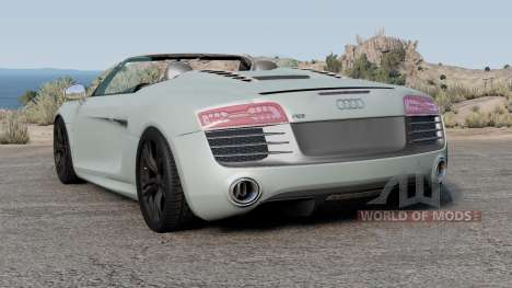Audi R8 V10 Spyder 2012 для BeamNG Drive
