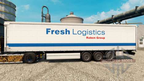 Стиль Fresh Logistics для Euro Truck Simulator 2