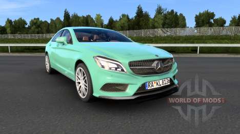Mercedes-Benz CLS 350 d AMG Sport Package 2014 для Euro Truck Simulator 2