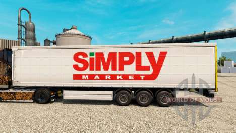 Skin Simply Market для Euro Truck Simulator 2