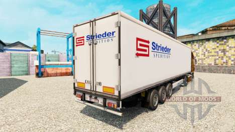 Skin Strieder Spedition для Euro Truck Simulator 2