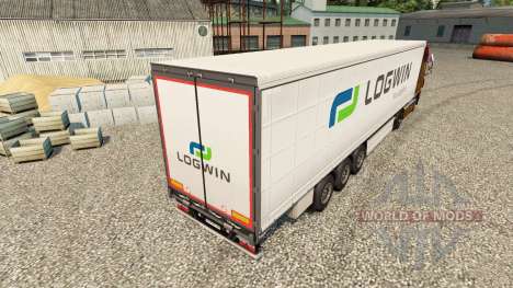 Стиль Logwin для Euro Truck Simulator 2