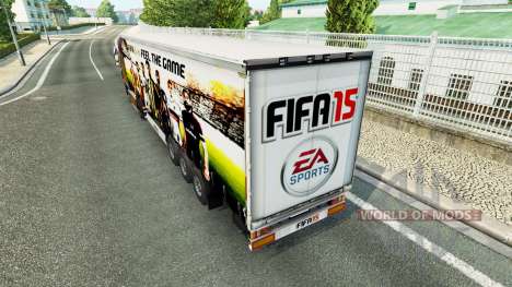 Стиль FIFA 15 для Euro Truck Simulator 2