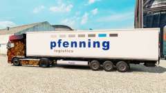 Skin Pfenning Logistics для Euro Truck Simulator 2