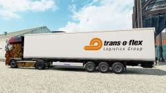 Skin Trans-o-Flex Logistics для Euro Truck Simulator 2