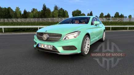 Mercedes-Benz CLS 350 d AMG Sport Package 2014 для Euro Truck Simulator 2