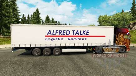 Skin Alfred Talke для Euro Truck Simulator 2