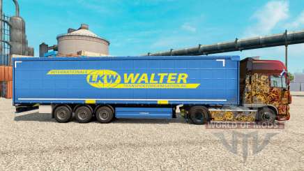 Skin LKW WALTER для Euro Truck Simulator 2