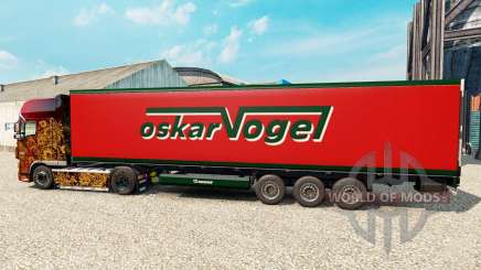 Skin Oskar Vogel для Euro Truck Simulator 2