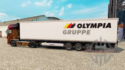 Skin Olympia Gruppe для Euro Truck Simulator 2