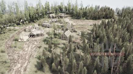 Map   Peatland для MudRunner